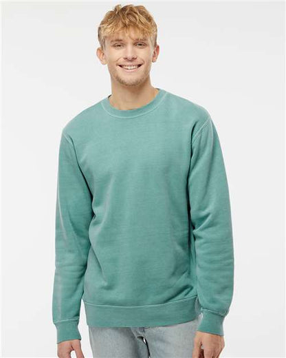Unisex Midweight Pigment-Dyed Crewneck Sweatshirt - PRM3500