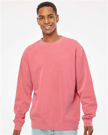 Unisex Midweight Pigment-Dyed Crewneck Sweatshirt - PRM3500