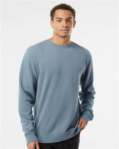 Unisex Midweight Pigment-Dyed Crewneck Sweatshirt - PRM3500