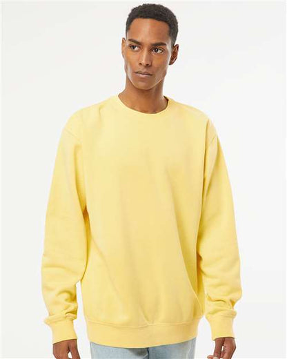 Unisex Midweight Pigment-Dyed Crewneck Sweatshirt - PRM3500