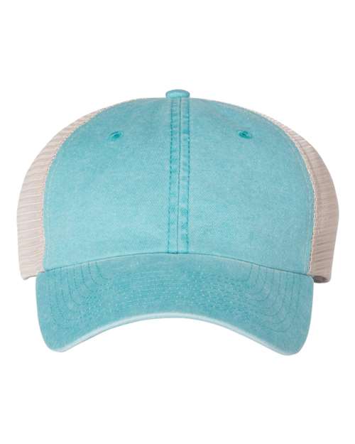 pigment-dyed trucker cap - sp510