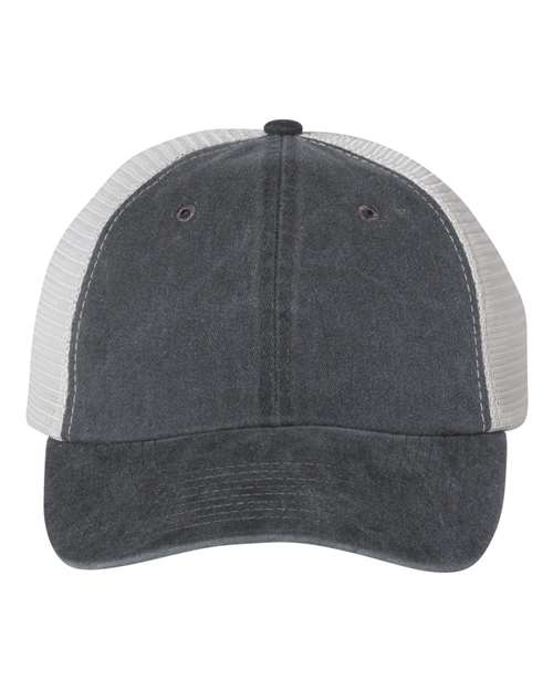 pigment-dyed trucker cap - sp510