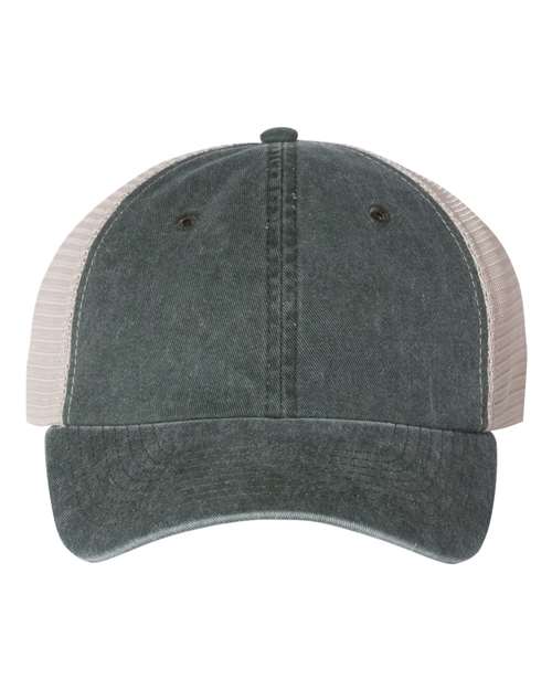 pigment-dyed trucker cap - sp510