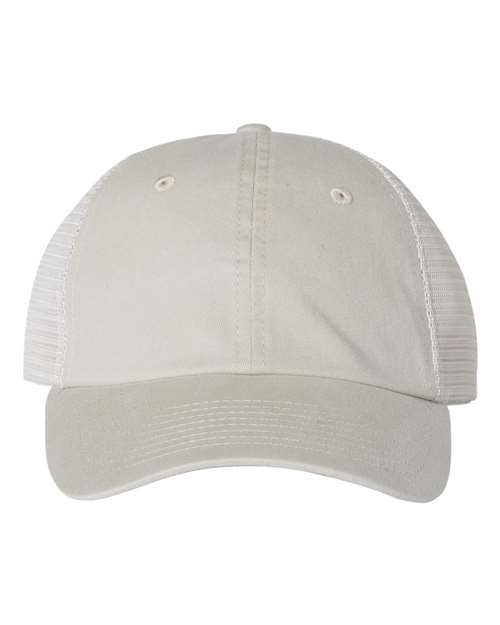 pigment-dyed trucker cap - sp510