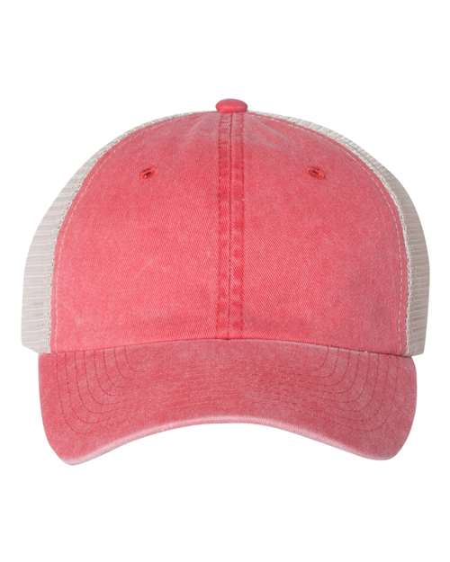 pigment-dyed trucker cap - sp510