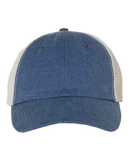 pigment-dyed trucker cap - sp510