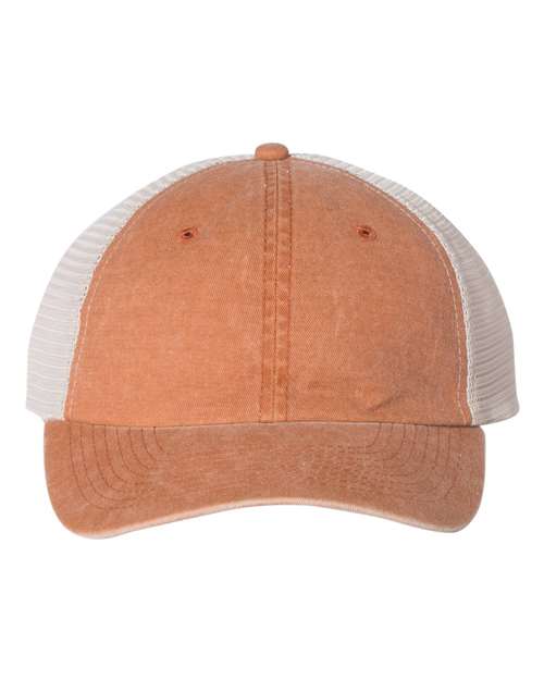 pigment-dyed trucker cap - sp510