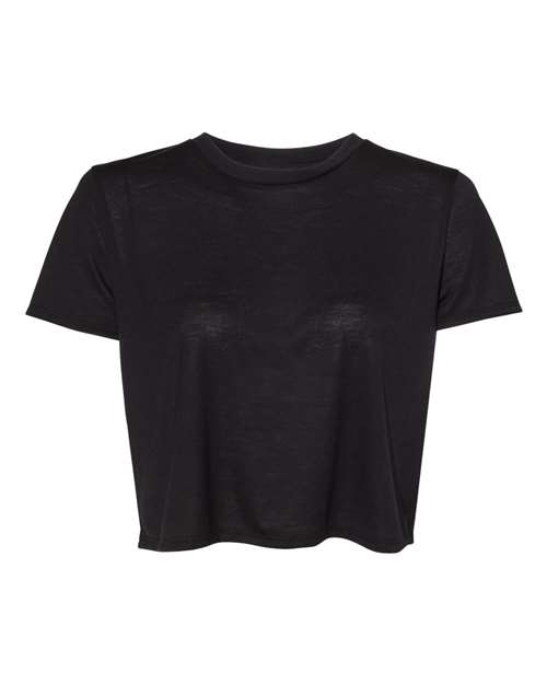 women’s flowy crop tee - 8882