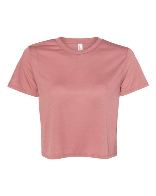 women’s flowy crop tee - 8882