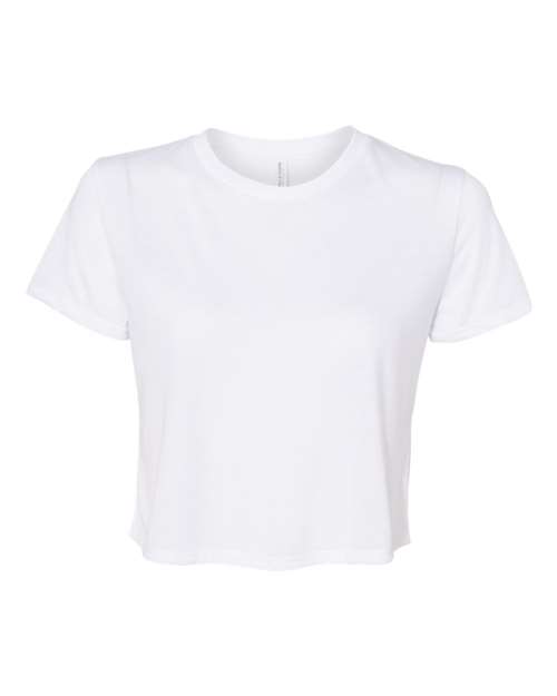 women’s flowy crop tee - 8882