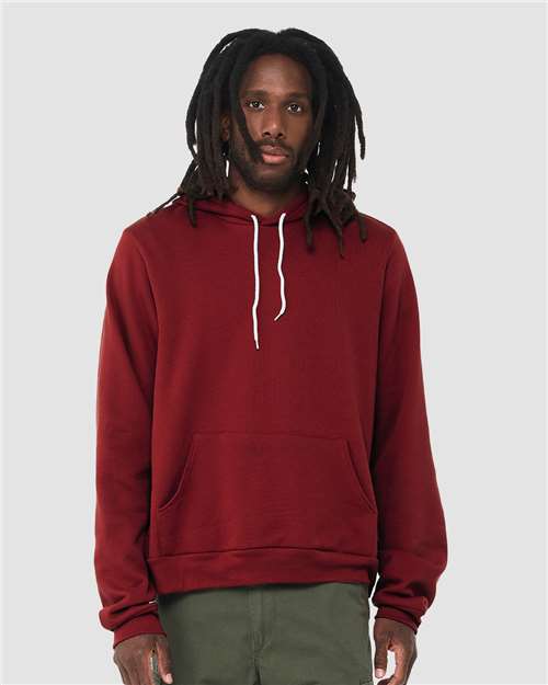 unisex sponge fleece hoodie sweatshirt - 3719