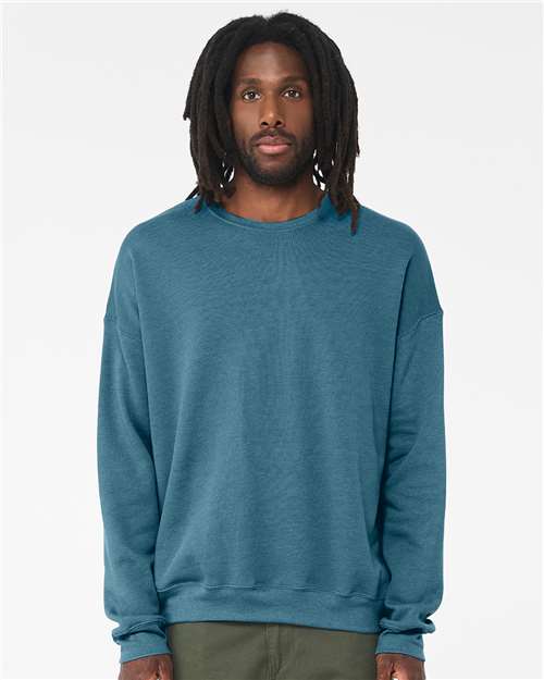 unisex sponge fleece drop shoulder crewneck sweatshirt - 3945