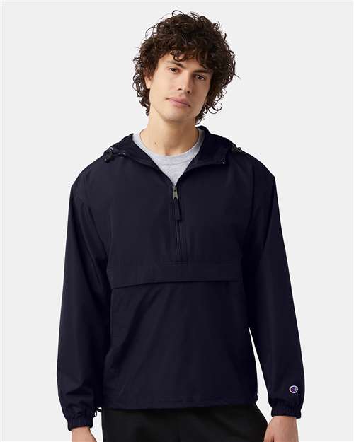 unisex packable anorak jacket - co200