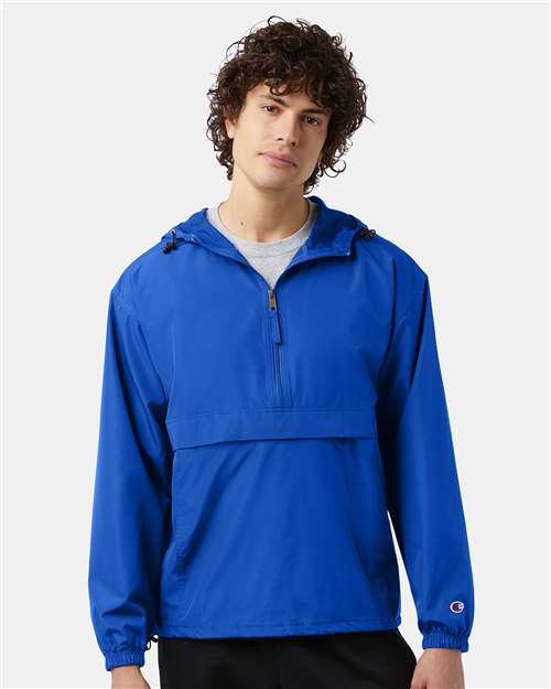 unisex packable anorak jacket - co200