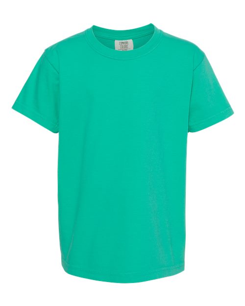 youth garment-dyed heavyweight t-shirt - 9018