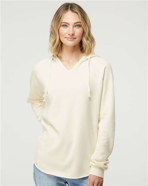 women’s lightweight california wave wash hooded sweatshirt - prm2500