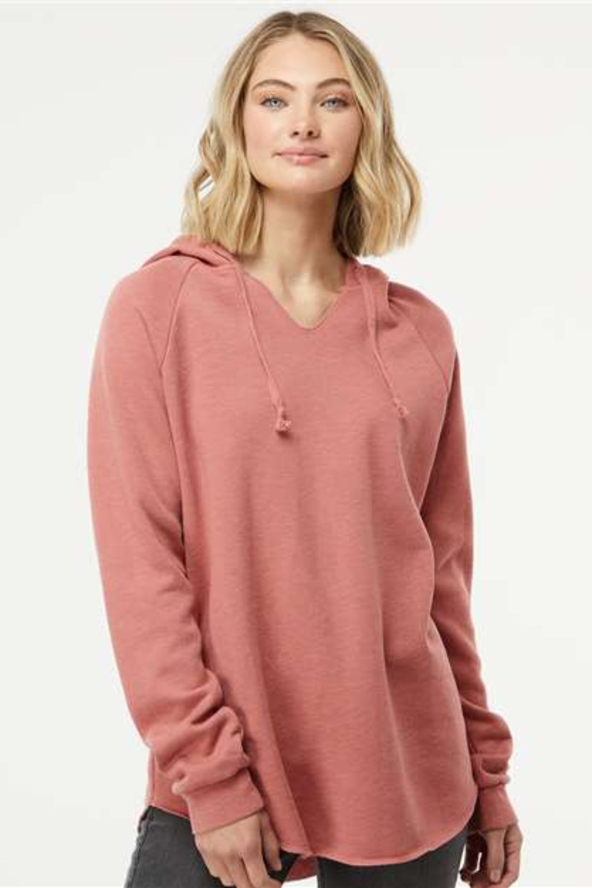 women’s lightweight california wave wash hooded sweatshirt - prm2500