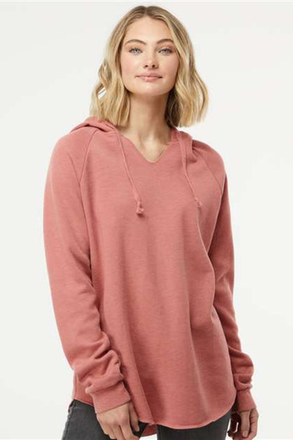 Women’s Lightweight California Wave Wash Hooded Sweatshirt - PRM2500