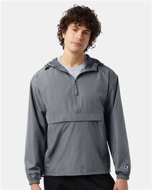 unisex packable anorak jacket - co200