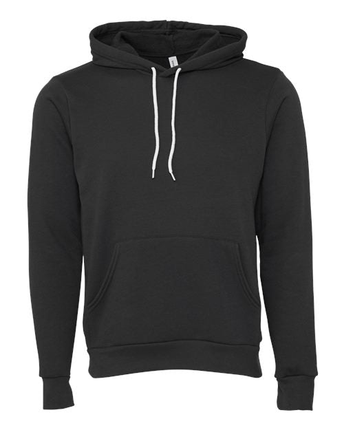 unisex sponge fleece hoodie sweatshirt - 3719