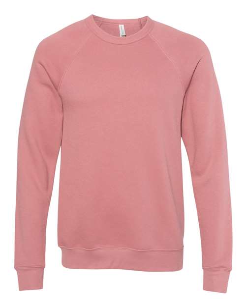 unisex sponge fleece raglan crewneck sweatshirt - 3901