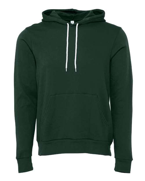 unisex sponge fleece hoodie sweatshirt - 3719