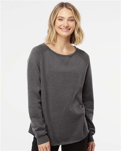 Women's California Wave Wash Crewneck Sweatshirt - PRM2000