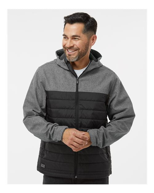 men's pinnacle soft shell puffer jacket - 5324