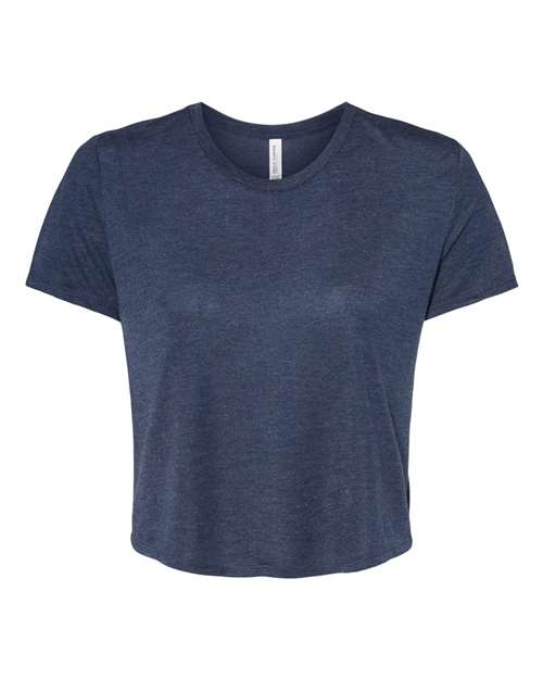 women’s flowy crop tee - 8882