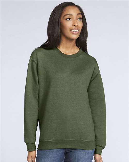 unisex softstyle® midweight crewneck sweatshirt - sf000