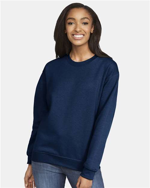 unisex softstyle® midweight crewneck sweatshirt - sf000