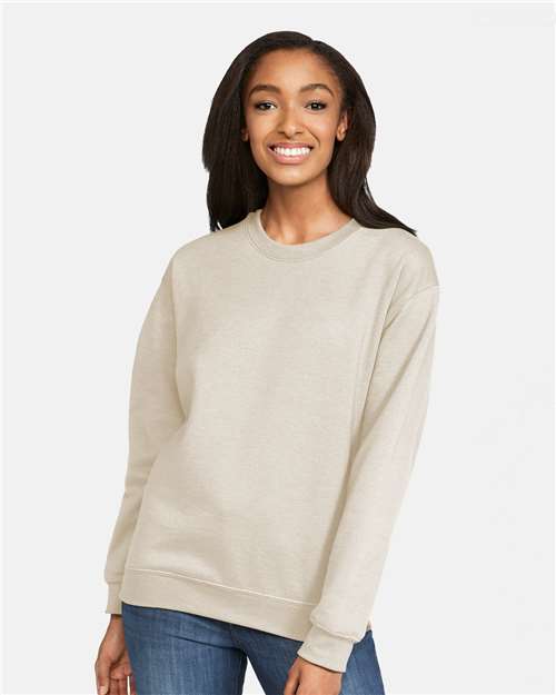 unisex softstyle® midweight crewneck sweatshirt - sf000