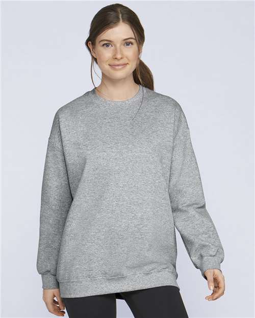 unisex softstyle® midweight crewneck sweatshirt - sf000