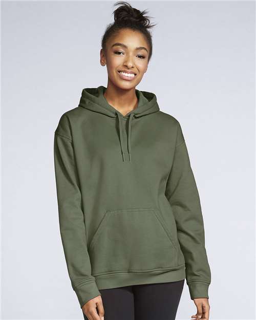 unisex softstyle® midweight hooded sweatshirt - sf500