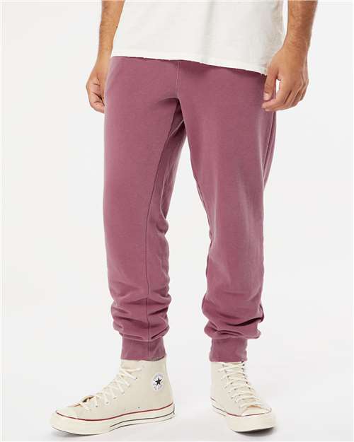 unisex pigment-dyed fleece sweatpants - prm50ptpd