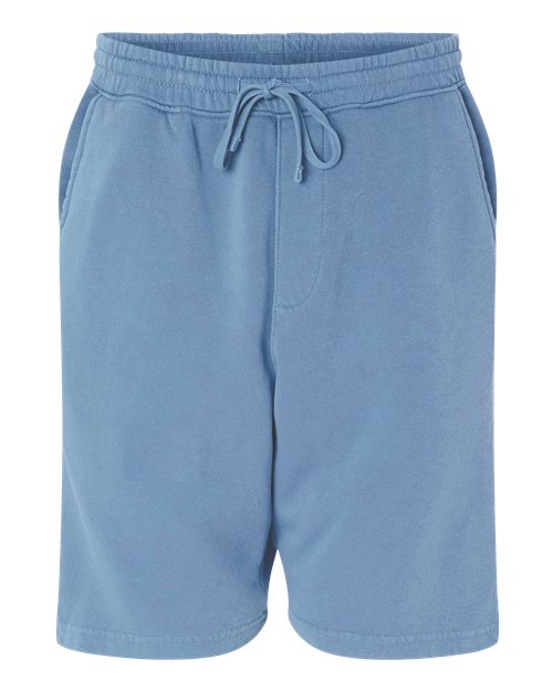 unisex pigment-dyed fleece shorts - prm50stpd