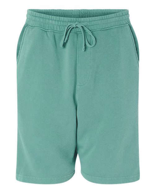 unisex pigment-dyed fleece shorts - prm50stpd