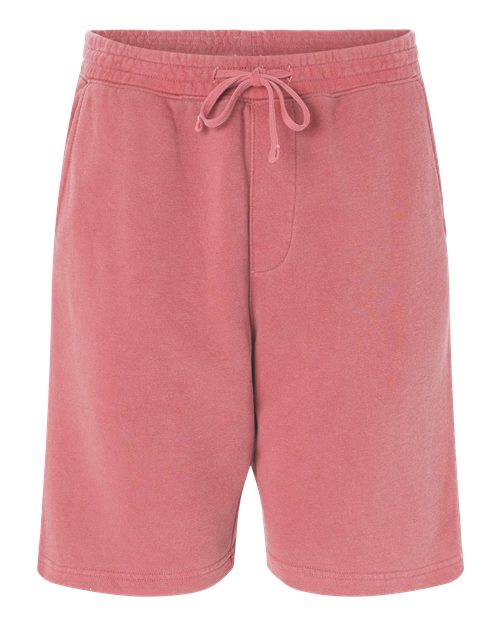 unisex pigment-dyed fleece shorts - prm50stpd