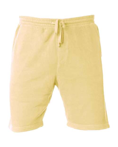 unisex pigment-dyed fleece shorts - prm50stpd