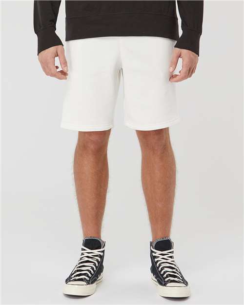 unisex pigment-dyed fleece shorts - prm50stpd
