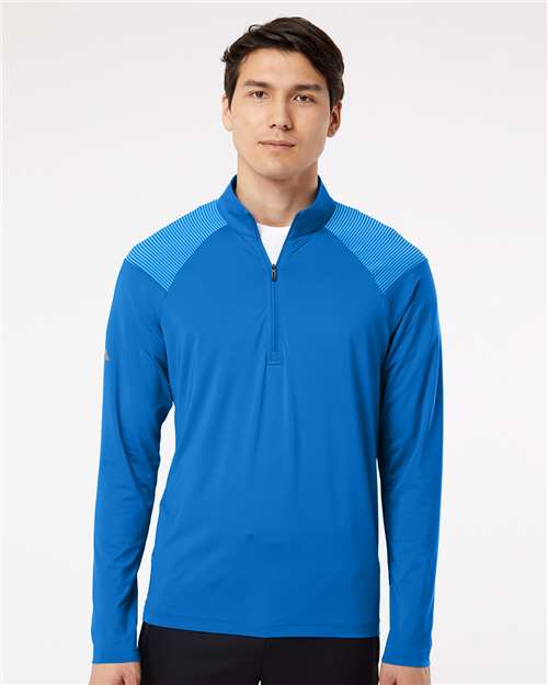men's ultimate365 lightweight shoulder stripe quarter-zip pullover - a520
