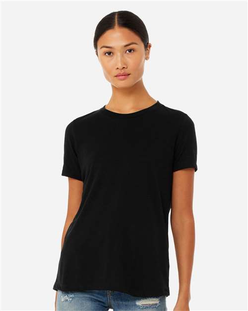 women’s relaxed fit heather cvc tee - 6400cvc