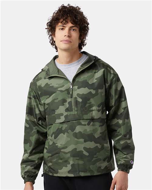 unisex packable anorak jacket - co200