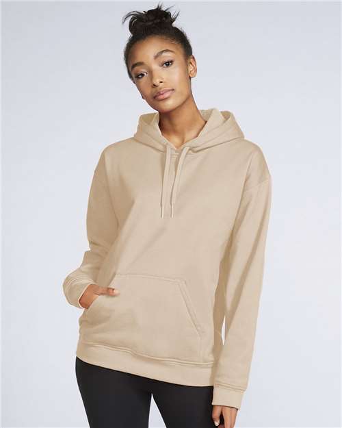 unisex softstyle® midweight hooded sweatshirt - sf500