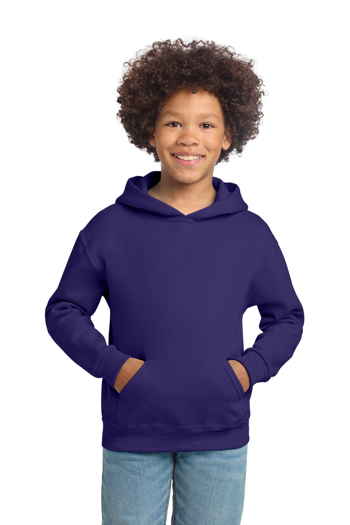 jerzees ®  - youth nublend ®  pullover hooded sweatshirt.  996y