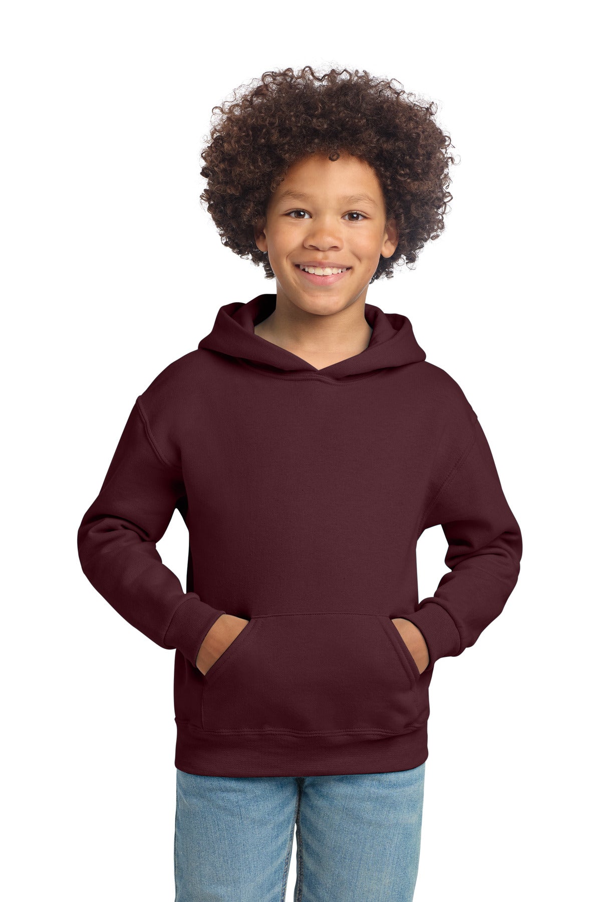 jerzees ®  - youth nublend ®  pullover hooded sweatshirt.  996y