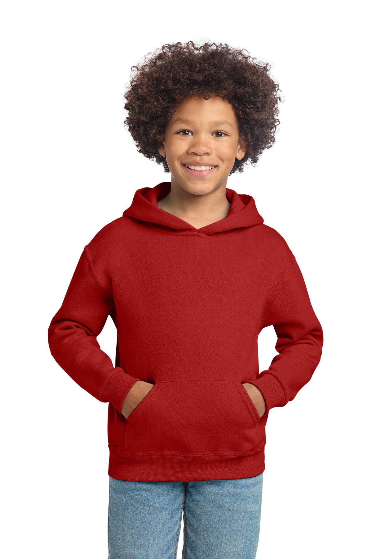 jerzees ®  - youth nublend ®  pullover hooded sweatshirt.  996y