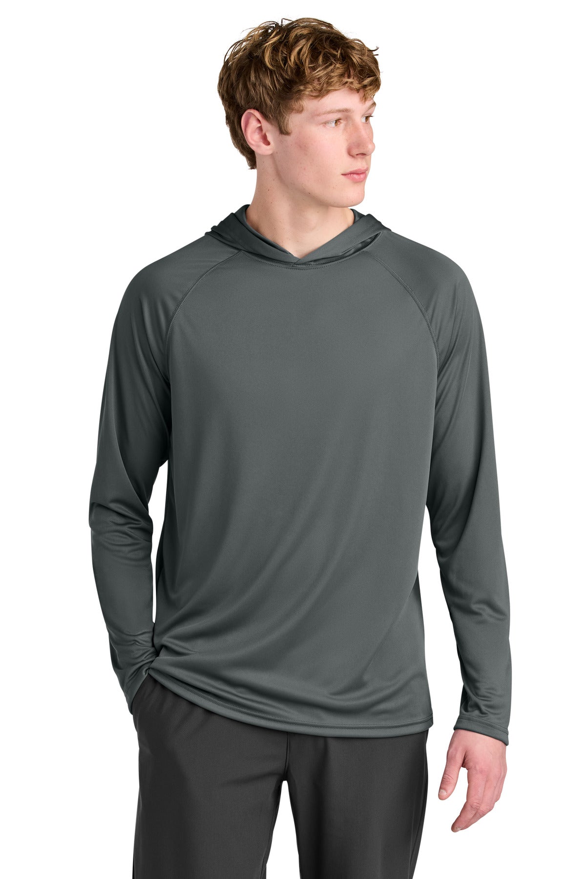 a4 cooling performance long sleeve hooded tee a4n3409