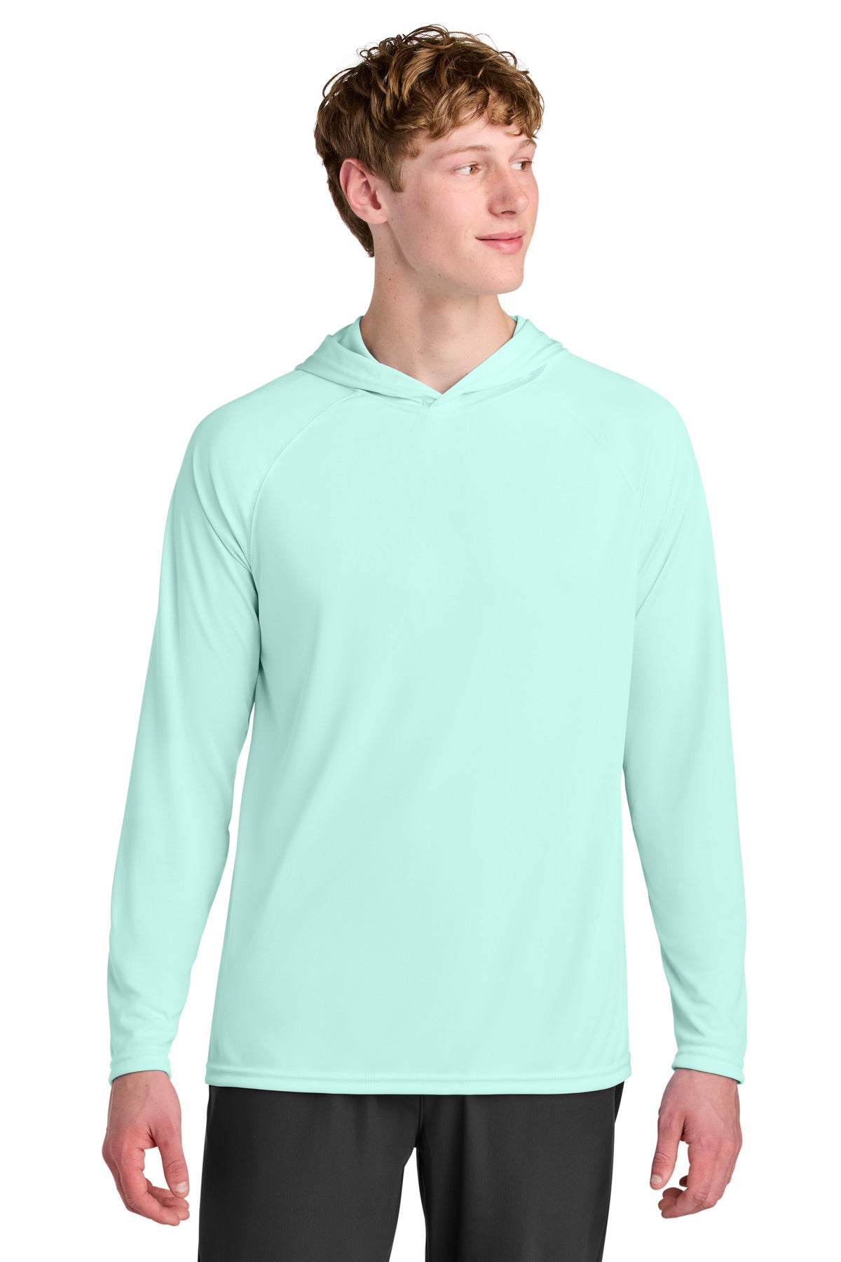 a4 cooling performance long sleeve hooded tee a4n3409