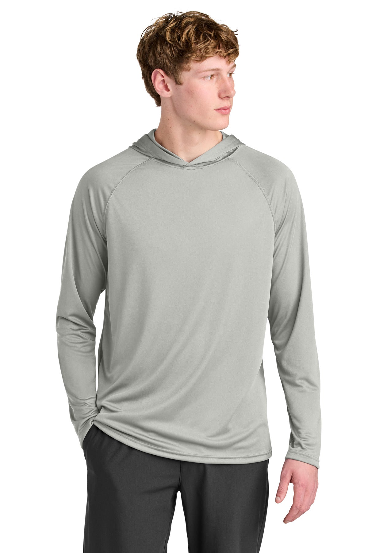 a4 cooling performance long sleeve hooded tee a4n3409